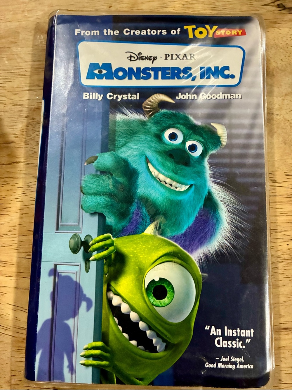 2001 Disney Pixar Monsters, Inc. VHS